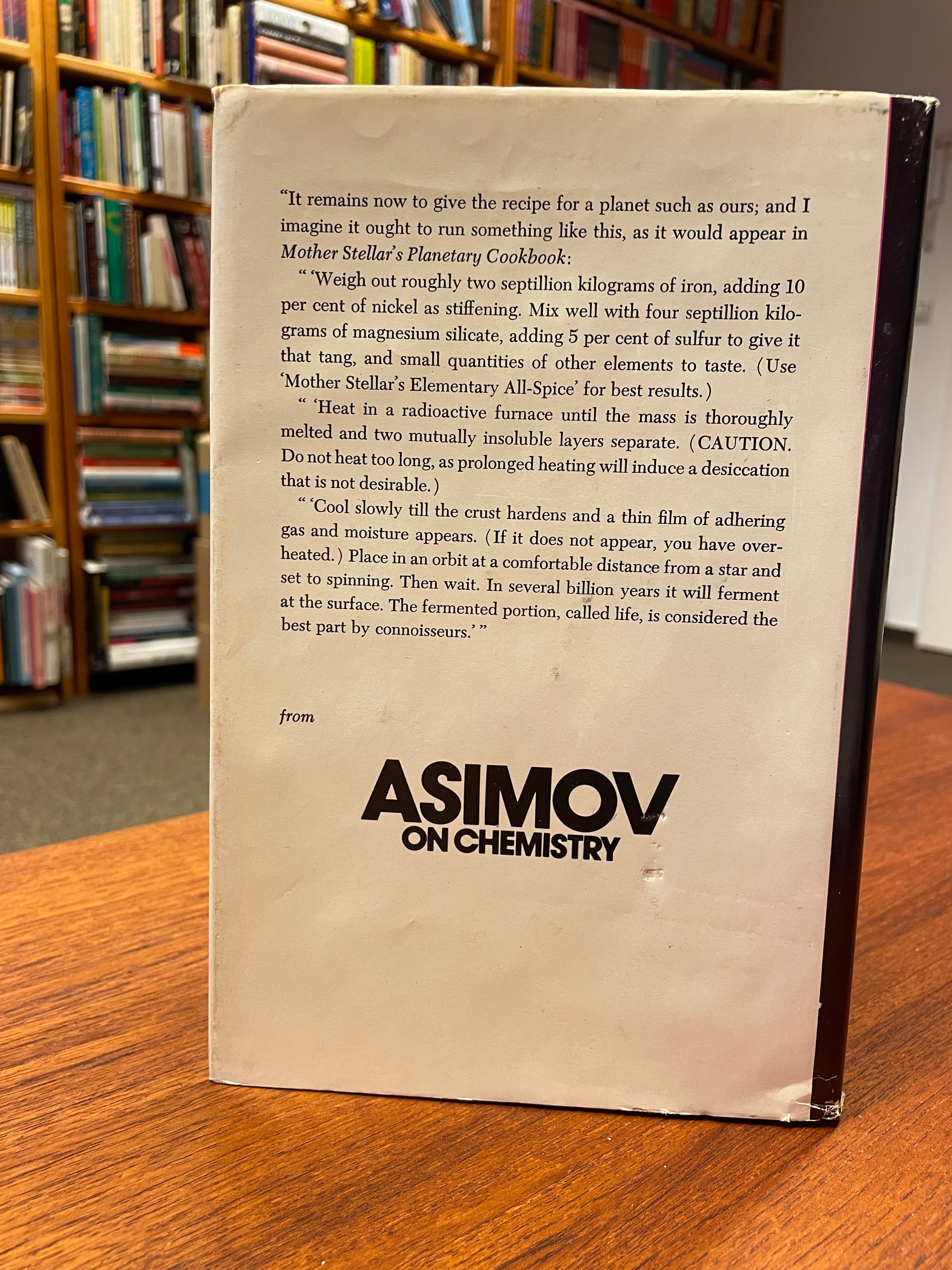 Asimov on Chemisty